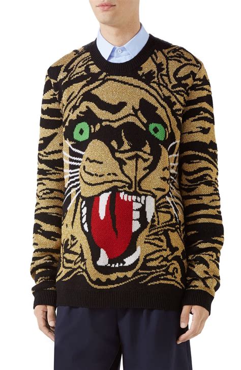 gucci sweater tiger|Gucci tiger for sale.